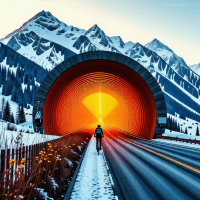 Pourquoi je suis tombé amoureux du tunnel des Alpes d&rsquo;Huez ?