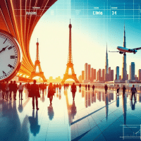 Découvrez comment j&rsquo;ai optimisé mon temps de vol entre Paris et Dubaï.